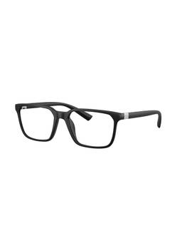 ARMANI EXCHANGE - Women Rectangle Black Frame Sunglass (0AX3144U807855) (55)