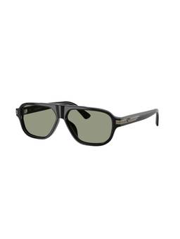 EMPORIO ARMANI - Men UV Protected Green Lens Pilot Sunglass (0EA4285U5017/256) (56)