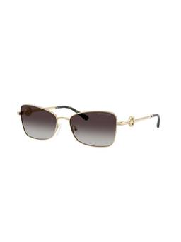 Michael Kors - Women Gradient Grey Lens Rectangle Sunglass (0MK118710148G56) (56)