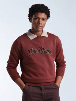 Flying Machine - Red Earth Men Sweatshirt
