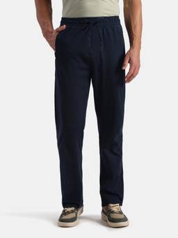 Jockey - Am40 Men Super Combed Cotton Rich Regular Fit Trackpant-Navy