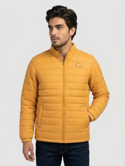 Spykar - Men Yellow Regular Fit Jacket