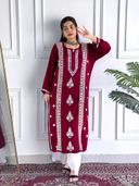 Maroon color option, Currently selected