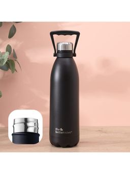 The Better Home - 1900ml Milo SS Bottle-Black