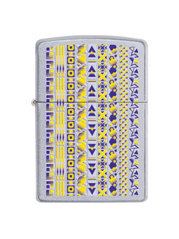 Zippo - Geometric Pattern Windproof Pocket Lighter