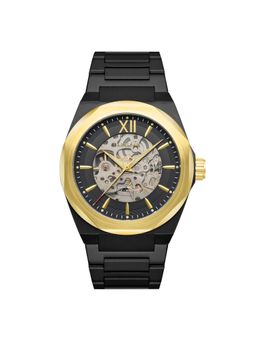 Earnshaw - Clark Skeleton Automatic Black Round Dial Mens Watch - ES-8183-CC
