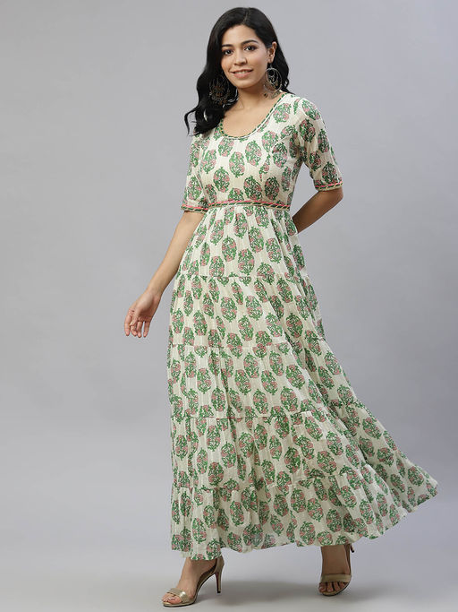 chinese dress ladies Malvern Maxi Dress Green