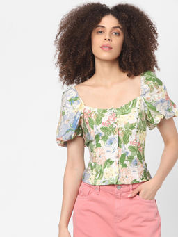 ONLY - Women Casual Green Top