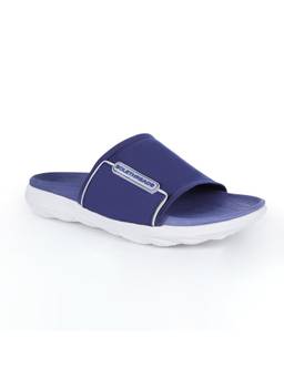 SOLETHREADS - Eternity Men Comfort Slip On Blue Sliders