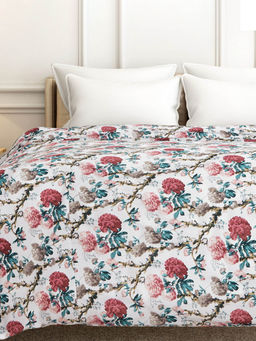 India Circus by Krsnaa Mehta - Tropical Oasis Double Dohar Red