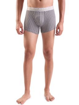 Park Avenue - Men Cotton Blend Grey Printed Trunk