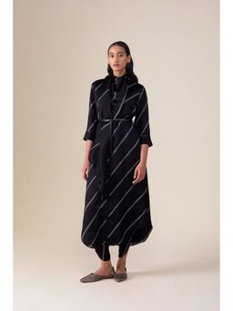 AMPM - Zeba Black Kurta with Dhoti