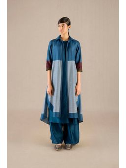AMPM - Ilana Teal Kurta with Palazzo and Inner