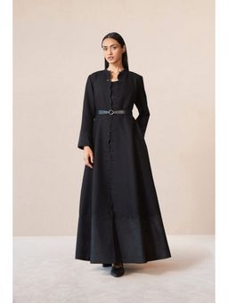 AMPM - Veda Black Inner Jacket with Pant and Belt
