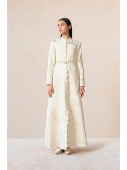 AMPM - Nahid Ivory Jacket with Pant and Belt