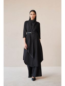 AMPM - Razan Black Kurta with Palazzo