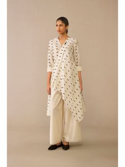 AMPM - Dildaar Ivory Kurta with Palazzo