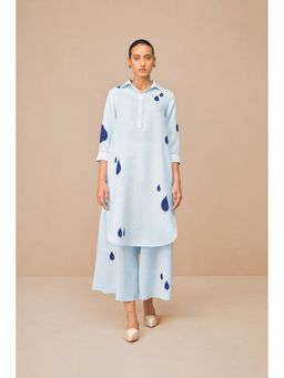 AMPM - Nevra Blue Kurta with Palazzo