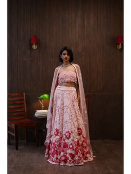 Twenty Nine - Garden Muse Lehenga With Crop Top And Dupatta