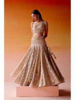 Twenty Nine - Slim Fit Crop Top With Lehenga