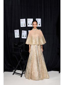 Twenty Nine - Kalidar Tricolour Lehenga With Cape