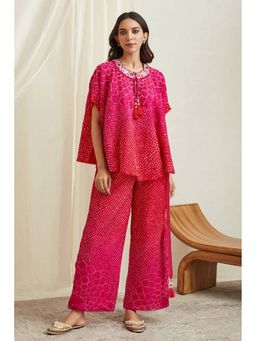 Twenty Nine - Pink Embellished/Sequined Silk Tunic with Pant