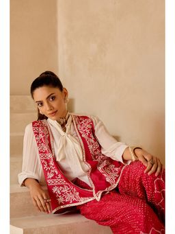 Twenty Nine - Parsi Gaara Asym Sleeveless Jacket