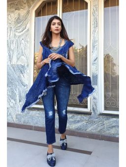 Twenty Nine - Bandhani Silk Cape