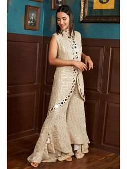 Twenty Nine - Long Asymmetrical Sleeveless Jacket