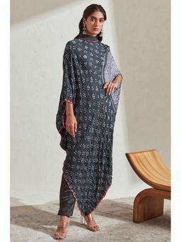 Twenty Nine - Blue Embroidered Silk Kurta and Pant