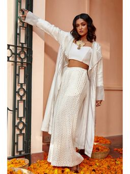 Twenty Nine - Mw Cherry Blossom Overlay Frog Jacket