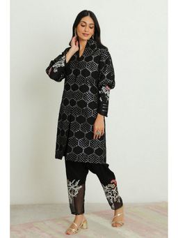 Twenty Nine - Mirror Work Cherry Blossom Cuff Sleeves Jacket