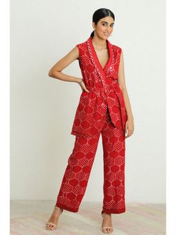 Twenty Nine - Long Sleeveless Peplum Jacket