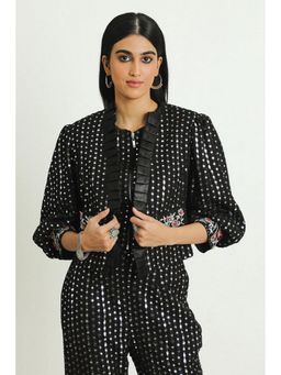 Twenty Nine - Short Cherry Blossom Frill Jacket