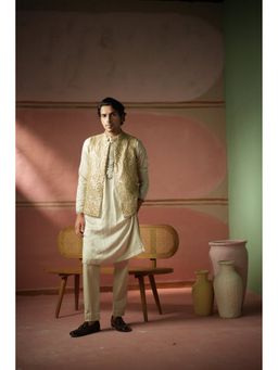 Twenty Nine - Gold Embroidered Mirror Work Jacket