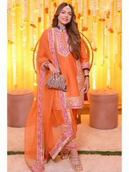 Sheetal Batra - Chandni Girdhar In Naayaab - Orange Short Kurta With Salwar And Dupatta