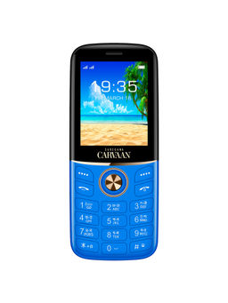 Saregama - Carvaan Hindi Phone Don M23 with 351 Pre Loaded Songs - Blue
