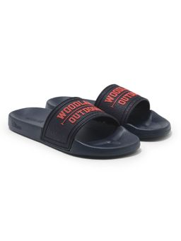WOODLAND - Casual Wear Eva Navy Blue Sliders For Men