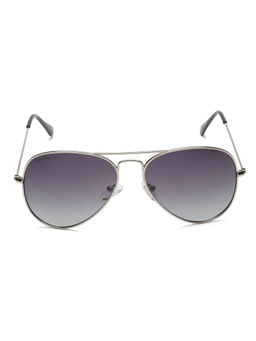 SunVoir - Unisex Black Gradient Aviator TAC Polarized Full Rim Metal Frame SUNV-020-C14 (58)