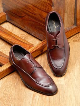 Louis Stitch - Italian Leather Shoes Handcrafted Two Eyelet Style British Classic Men Formal