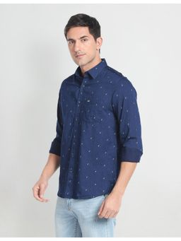 Arrow - Sports Pure Cotton Floral Print Casual Shirt