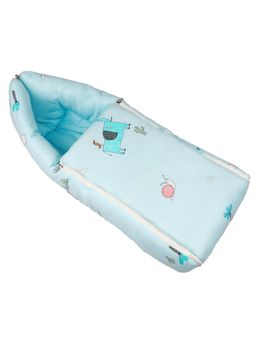 R for Rabbit - Snuggy Cozy Portable Baby Sleeping Bedding Sky Blue (One Size)