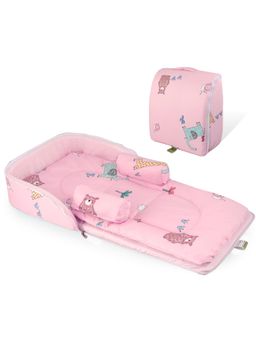 R for Rabbit - Snuggy Bedding Set (Blush Pink) (One Size)