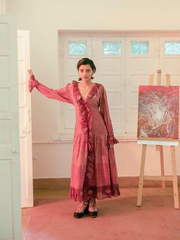 The Loom Art - Hibiscus Love Maxi Dress