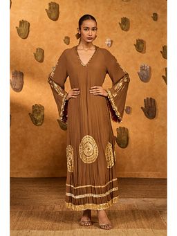 Masaba - Mocha Muse Brown Moonfish Kaftan
