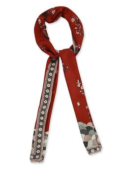 Soup by Sougat Paul - Night Floral Printed Scarf