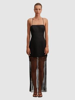 Forever New - Rayna Macrame Fringe Maxi Dress