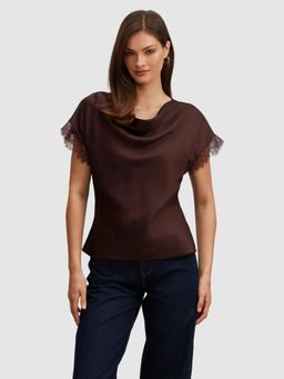 Forever New - Tate Lace Trim Top