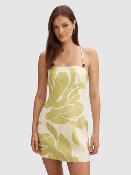 Forever New - Green Isla Beaded Mini Dress