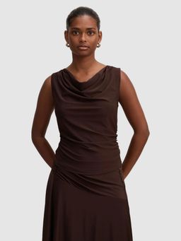 Forever New - Ada Petite Drape Cowl Back Top